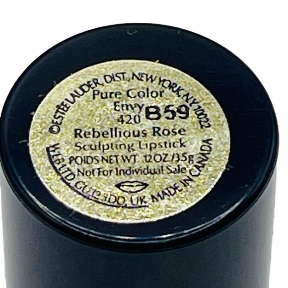 Estee Lauder (420 Rebellious Rose) Pure Color Envy Sculpting Lipstick - Picture 4 of 4